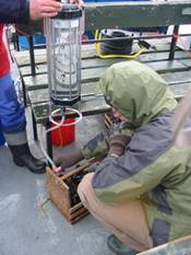 Ruttner water sampler, ruttner采水器現(xiàn)場(chǎng)照片